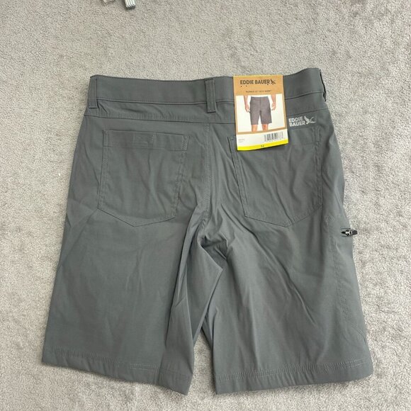 NEW Eddie Bauer Rainier 10” Tech Shorts Men’s 32 Cargo Outdoor Gray - Picture 3 of 7